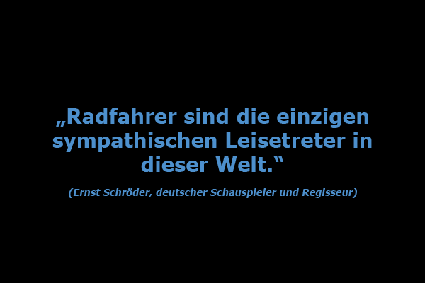 Chiegau Biking Intro - Zitat